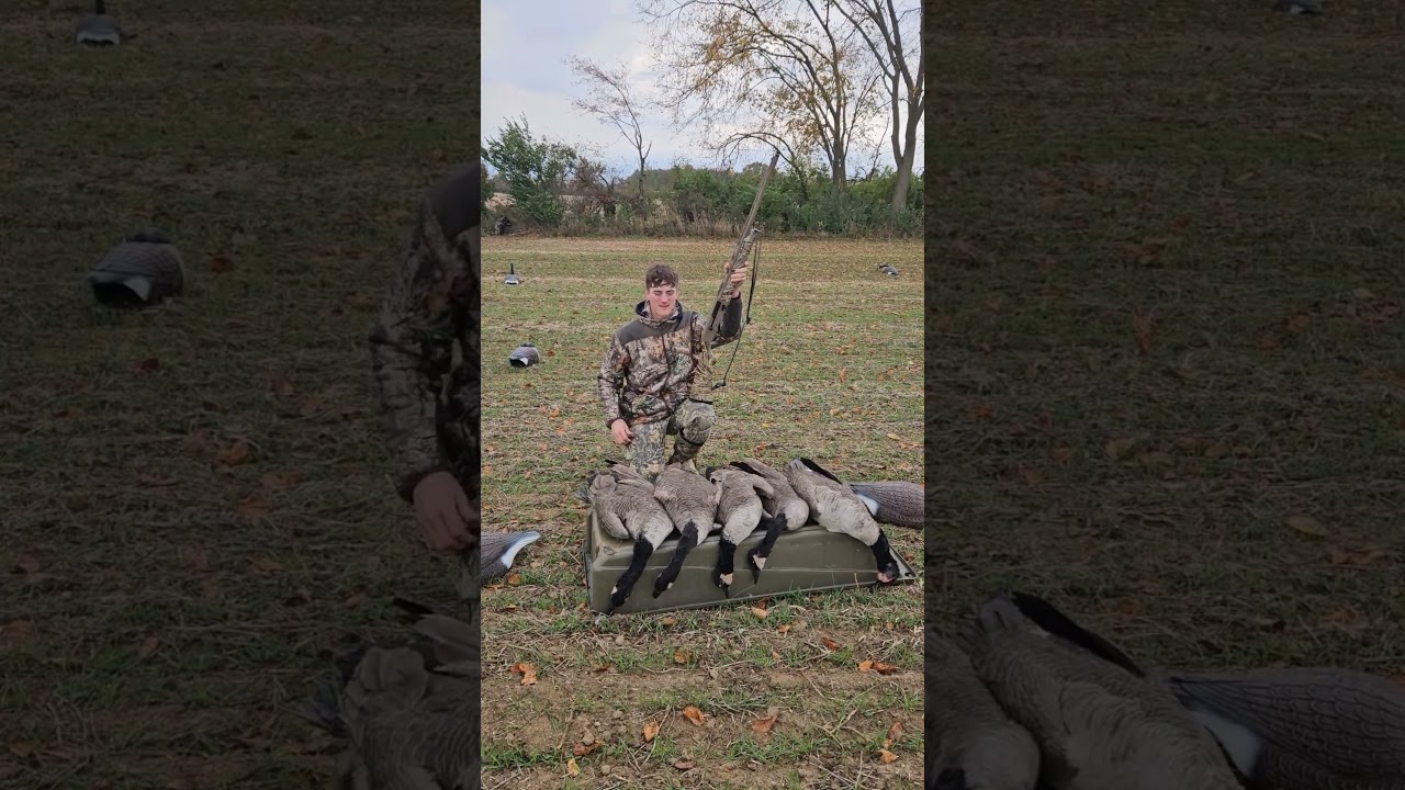 First field goose hunt of the year 