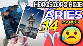 OLHO👀👁VOCÊ VAI CAIR DA CADEIRA COM ISSO🪑 Áries ♈ 14 Março 2026 | Horoscopo do dia de hoje ♈ Tarot