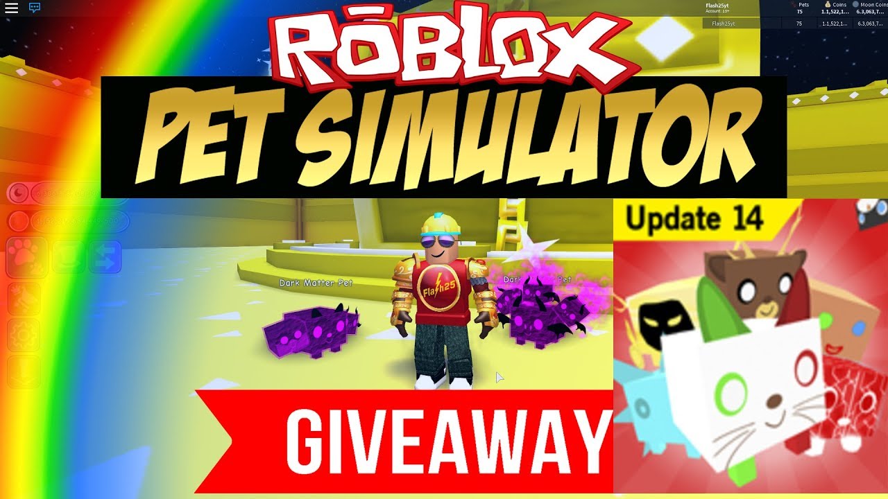Roblox Pet Simulator Update 14 Giveaway New Area New Eggs Type ko loots YouTube
