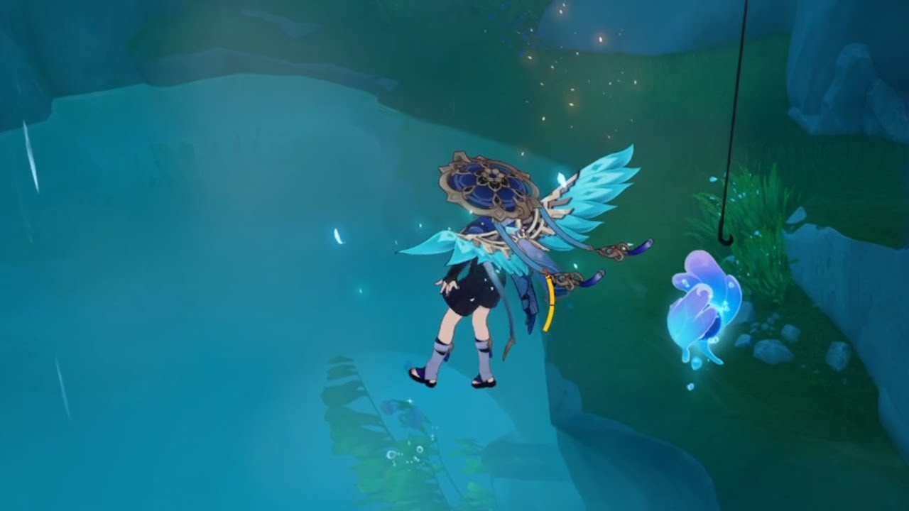 Hydroculus Northwest of Fourth Underwater Waypoint of Liffey Region