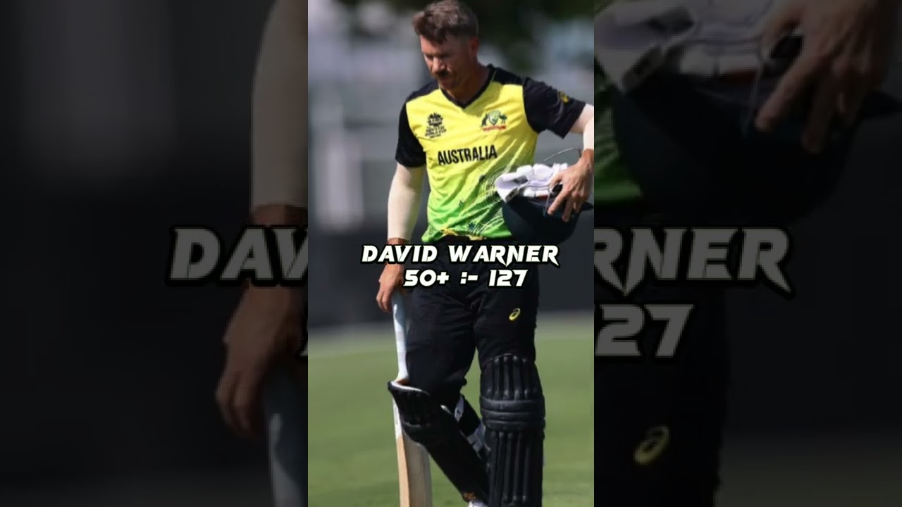 Most 50+ scores in international cricket 🐐