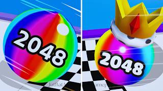 Can Anyone Beat This? Ball Run 2048 vs Ball Merge 2048 | INSANE MAX Score! 🔥 screenshot 4