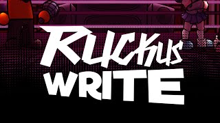 RUCKUS WRITE V2
#fnf #fridaynightfunkin #DDTO #FnfMatt RUCKUS WRITE V2