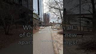 Who is living in all of Center City’s new apartment buildings?