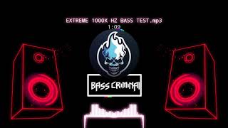 EXTREME 1000K HZ BASS TEST ☣️☣️☣️☢️☢️☢️☣️☣️☣️☢️☢️☢️ Resimi