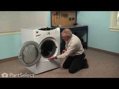 Washing Machine Repair - Replacing the Door Lock (GE Part # WH10X10006)