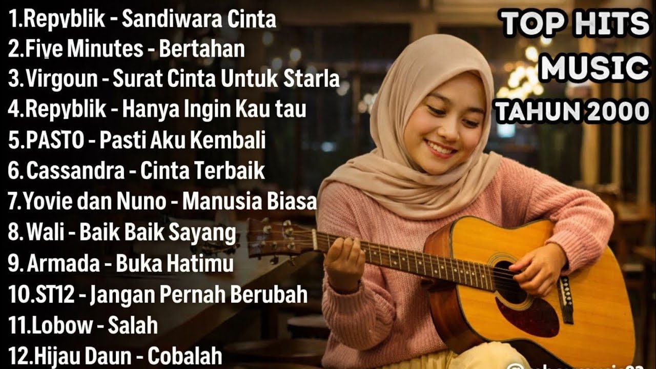 👉TOP HITS LAGU INDONESIA TAHUN 2000 🎸 Cover Akustik Enak Didengar Nonstop☕🎧