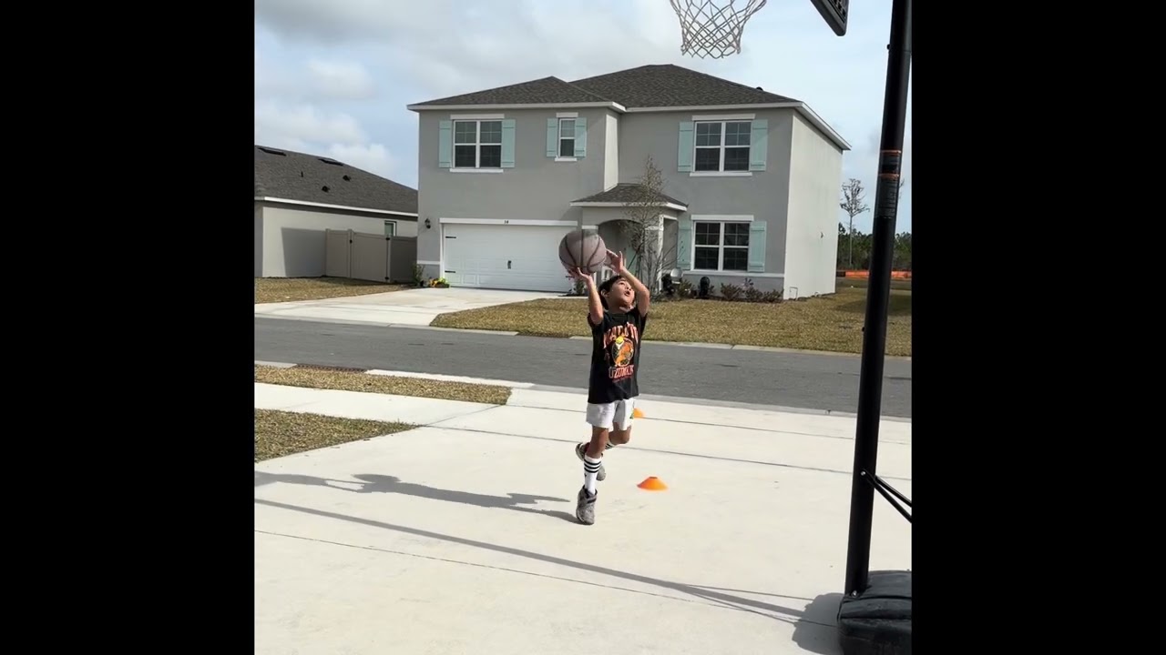 Yohan’s two cone attack drill basketball practice.