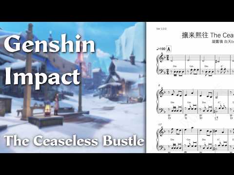 The Ceaseless Bustle - Sretomorozsk Day Theme | Accordion | Genshin Impact