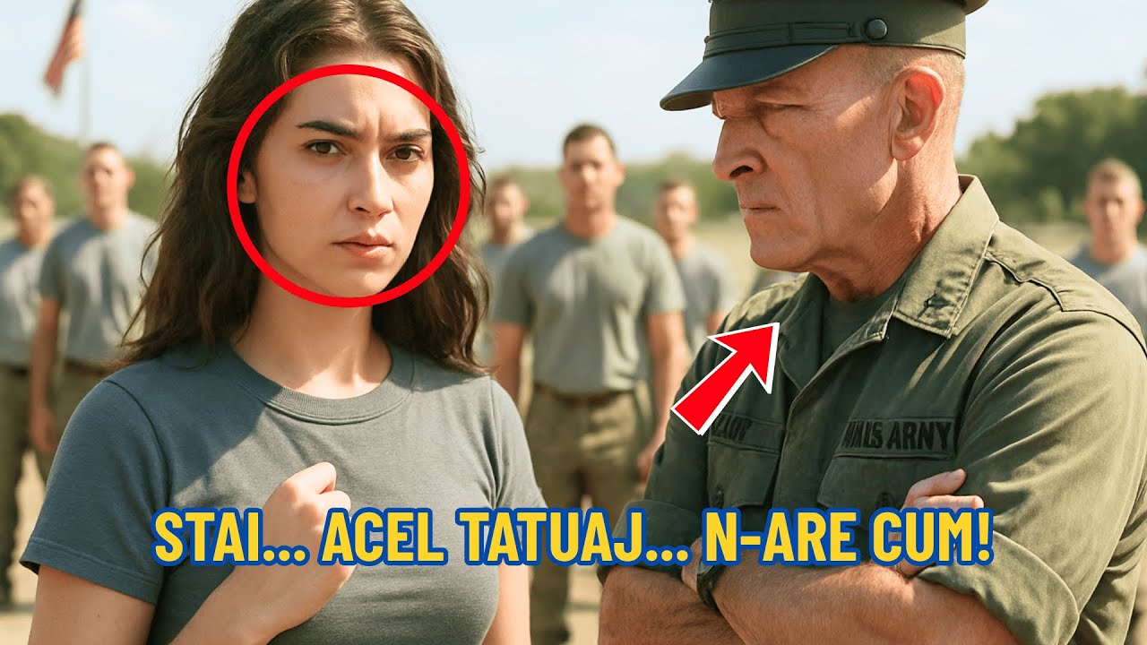 Au râs de uniforma ei — până când au văzut tatuajul de sub claviculă și au amuțit