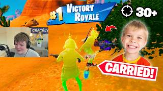 Crackly Carries The BEST 9 Year Old to a 30+ Eliminations WIN!