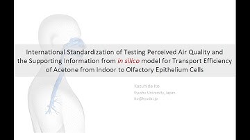 International standardization of testing perceived air quality (Kazuhide Ito,Kyushu University, JP)