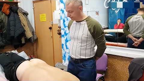 Видеоурок #4 курса "Массажист-профессионал". Поглаживание - один из 4 приёмов классического массажа.
