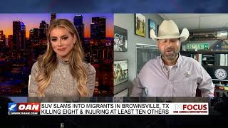 Sheriff Thaddeus Cleveland with Alison Steinberg of One America Now May 9, 2023 Split