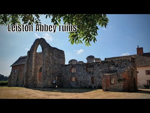 Exploring Leiston Abbey ruins