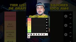 TIER LIST PROCESADORES con GRÁFICOS INTEGRADOS AM4 #pcgaming #gaming #pcgamingtips