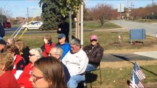 Blue Star Memorial Byway dedication