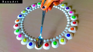 Simple Rangoli Diwali Rangoli Designs Navratri Rangoli Designs Rangoli Colors Ranu Art
