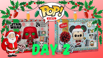 Opening Funko Star Wars and Disney Christmas Advent Calendars Day 2