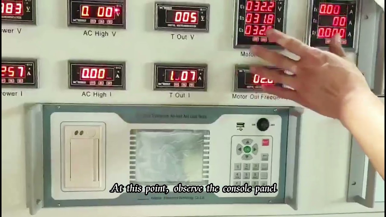 transformer test bench Induction withstand voltage test