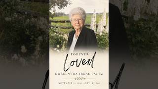 Doreen Lantz Funeral Service - Monday, May 25, 2026