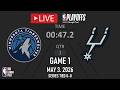 NBA LIVE NOW! San Antonio Spurs vs Oklahoma City Thunder GAME 1 | May 3, 2026 | NBA PLAYOFFS 2026