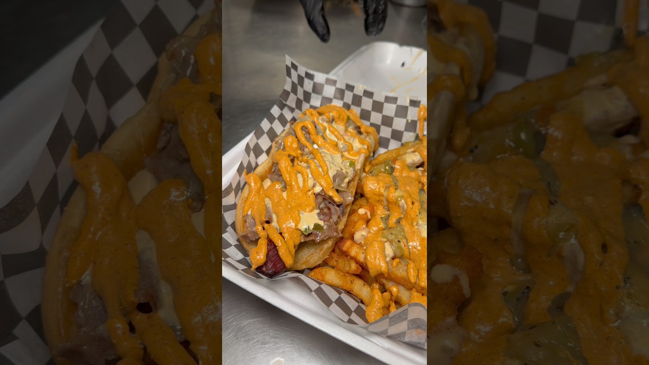 Еда в Лас-Вегасе поздно вечером 