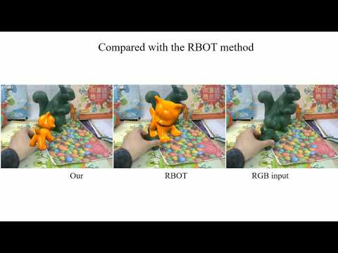 [TVCG 2021] Pixel-Wise Weighted Region-Based 3D Object Tracking using Contour Constraints