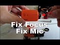 Runcam 2 Focus Fix & Mic Fix - Fix Action Cam Focus - Fix Lens - Swap Lens