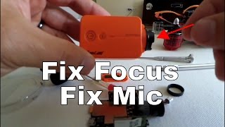 Runcam 2 Focus Fix & Mic Fix - Fix Action Cam Focus - Fix Lens - Swap Lens