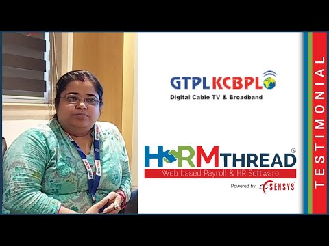 GTPL KCBPL | Client Testimonial | HRMthread Software | Sensysindia | Digital Cable TV & Broadband - video from HRMThread