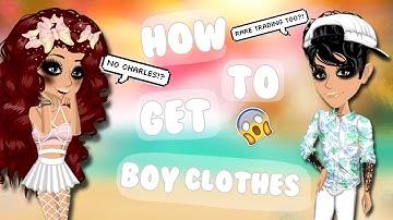How to get boy clothes on msp *no charles*
