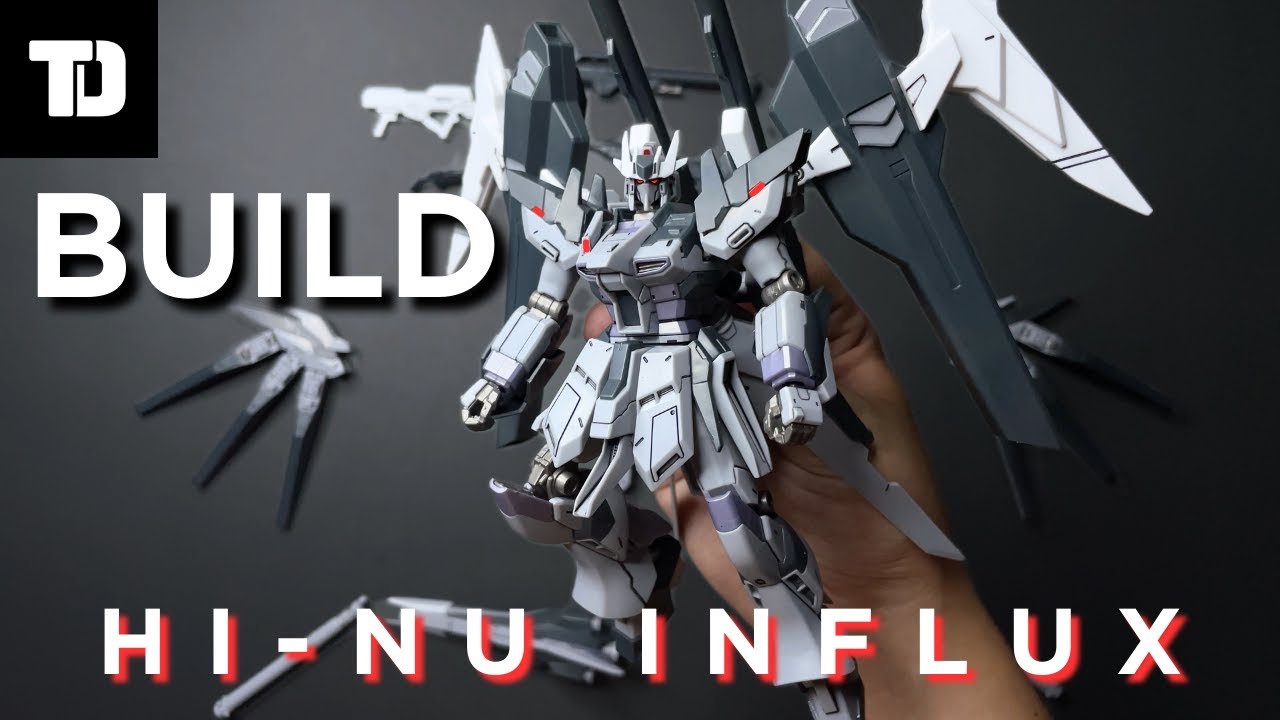 ロボット Hi-V Gundam Influx 1/144 HG P-Bandai HG Hi-Nu Gundam Influx Review | Gundam Build