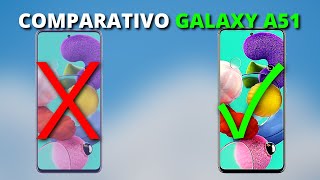 Samsung Galaxy A51 comparativo Tela Frontal Pantala Original Nacional X Paralela (Original China)