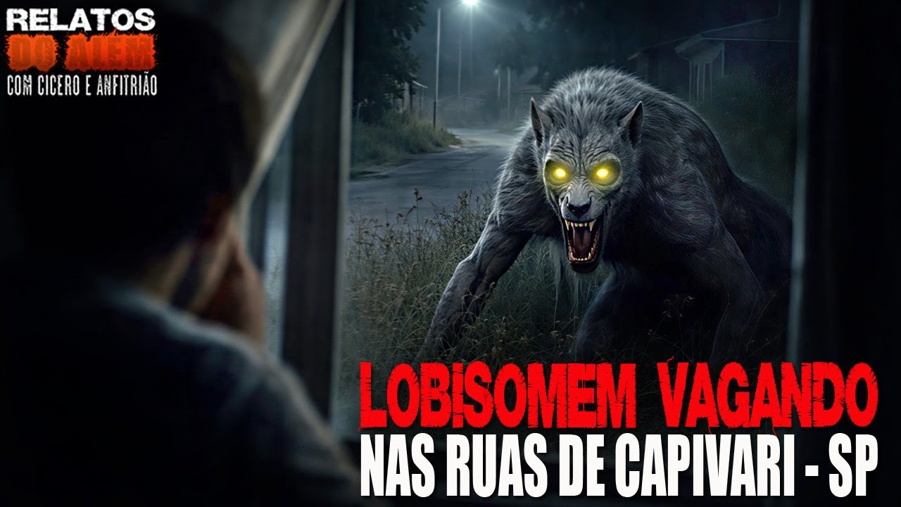 Lobisomem Vagando nas Ruas de Capivari - SP [INÉDITO] - Relatos Da Fera | 1080p