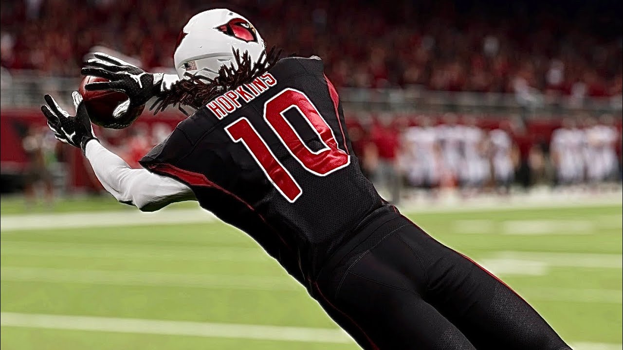MADDEN 21 DEANDRE HOPKINS Cardinals Gameplay Highlights Vs. Seahawks!! Crazy One Hand Catches!!