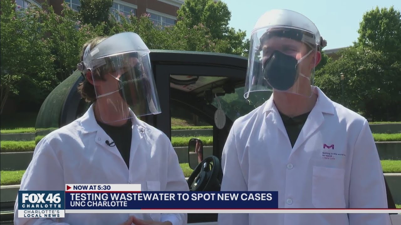 UNC Charlotte sewage water tests hope to prevent spread of COVID-19