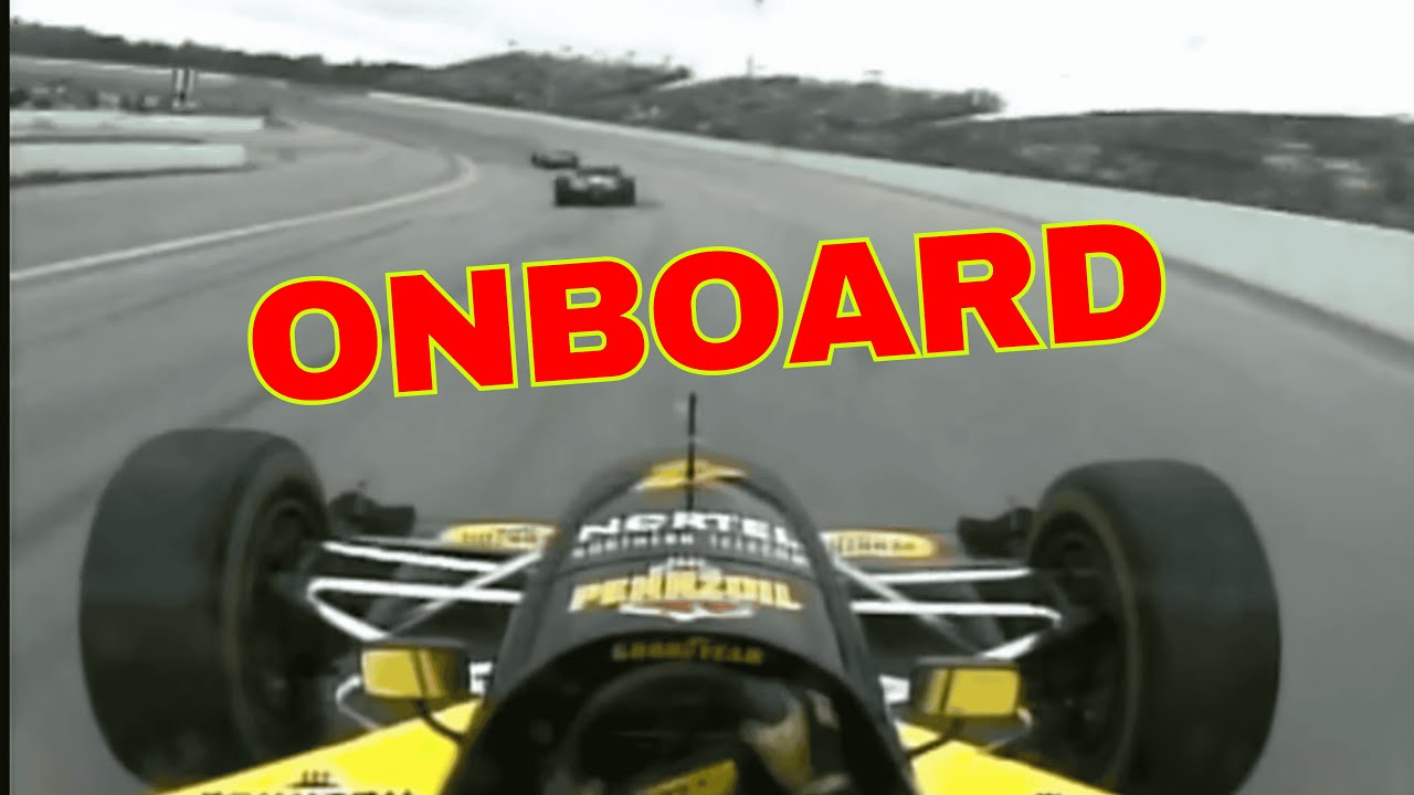 Scott Goodyear Onboard 1998 IRL Walt Disney World