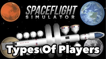 9 Types of Spaceflight Simulator players NOBODY talks about!