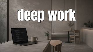 mellow deep work | lofi hip hop for developers