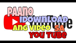 Paano magdownload ng video sa you tube gamit ang mobile phone?tutorial-kabubuyog screenshot 4