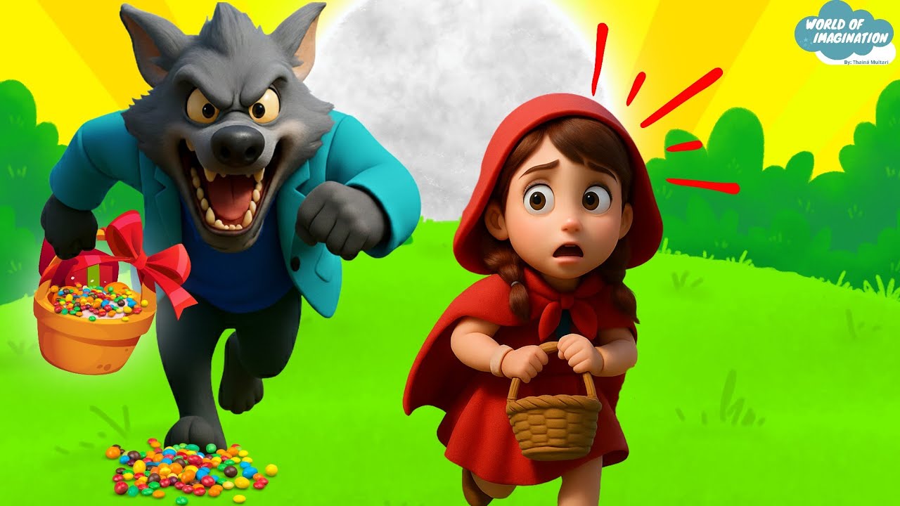 Little Red Riding Hood and the Big Bad Wolf - Fairy tales and Bedtime stories for kids | Cartoon