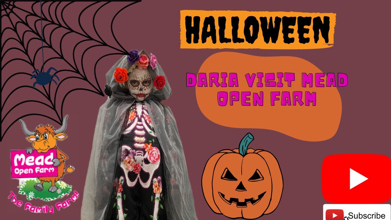 Daria visit the Mead Open Farm for Halloween YouTube
