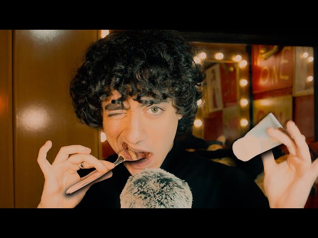 ASMR TEETH SCRATCHING & WATER SOUNDS