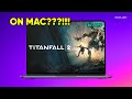 Playing TitanFall 2 on my MacBook Air