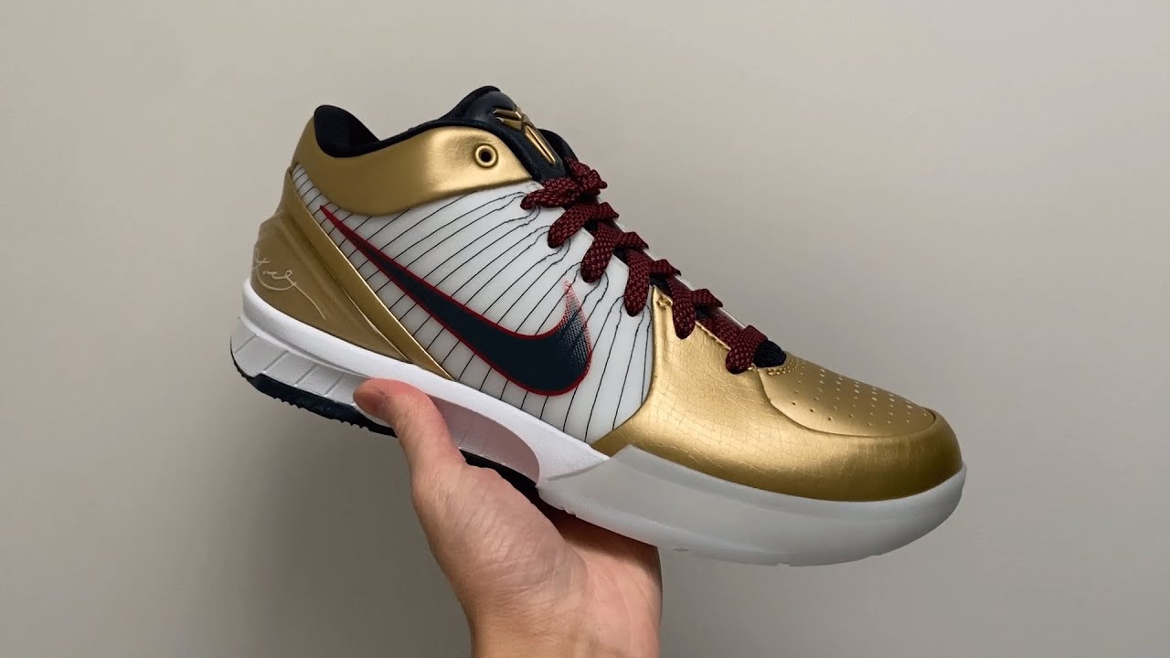 GK Kobe 4 Gold Medal Detailed Performance Review - YouTube