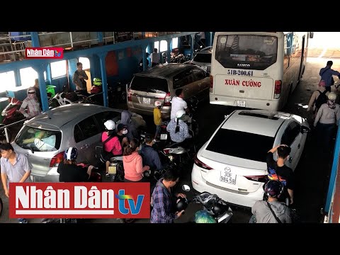 Video Hải Phòng tạm dừng xe ô tô con, xe ô tô tải ra đảo Cát... - youtube