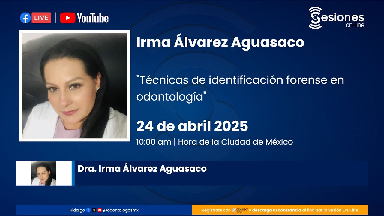 Sesión On-Line: "Técnicas de identificación forense en odontología"