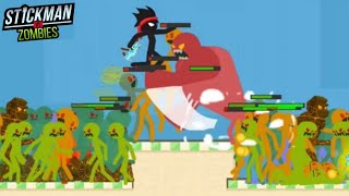 Stickman vs Zombie Boss!! New Update Game Chapter 2 level 131-135 screenshot 4
