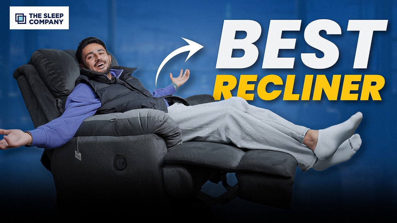 The Sleep Company Luxe Motorised Recliner Sofa ⚡️ EXTREME COMFORT!